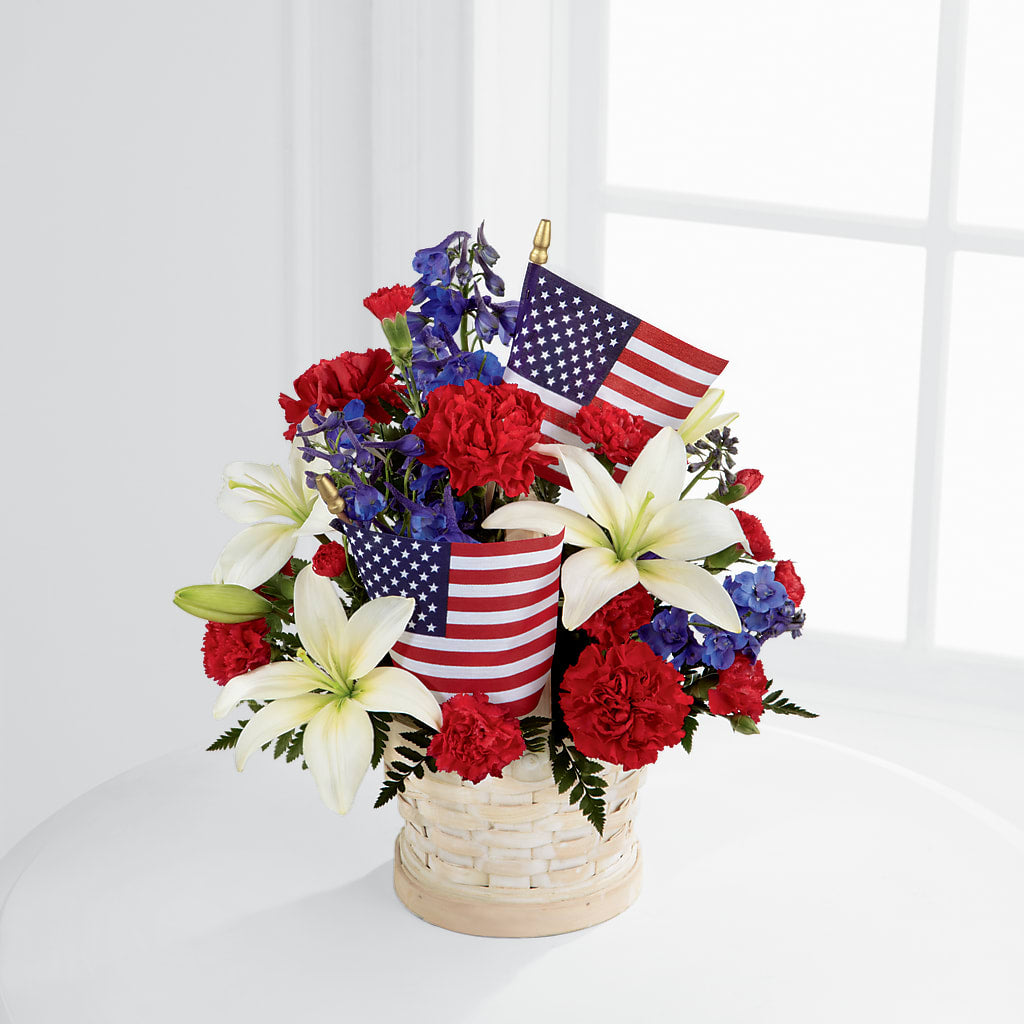American Glory Bouquet – Royalty Flowers, Alexandria VA