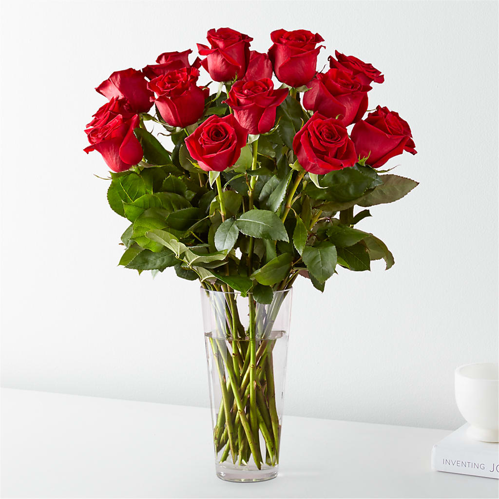 Long Stem Red Rose Bouquet – Royalty Flowers, Alexandria VA