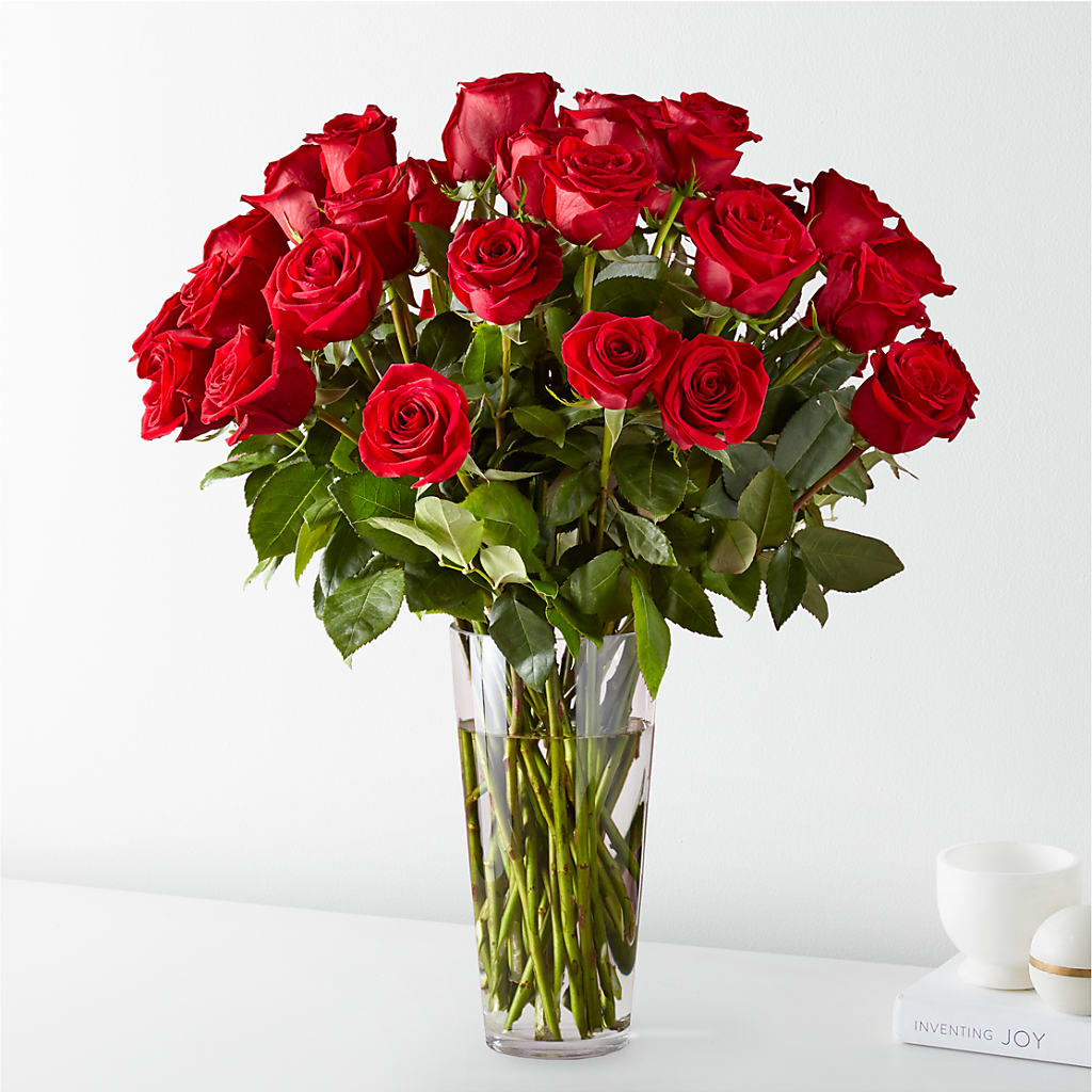 Long Stem Red Rose Bouquet – Royalty Flowers, Alexandria VA