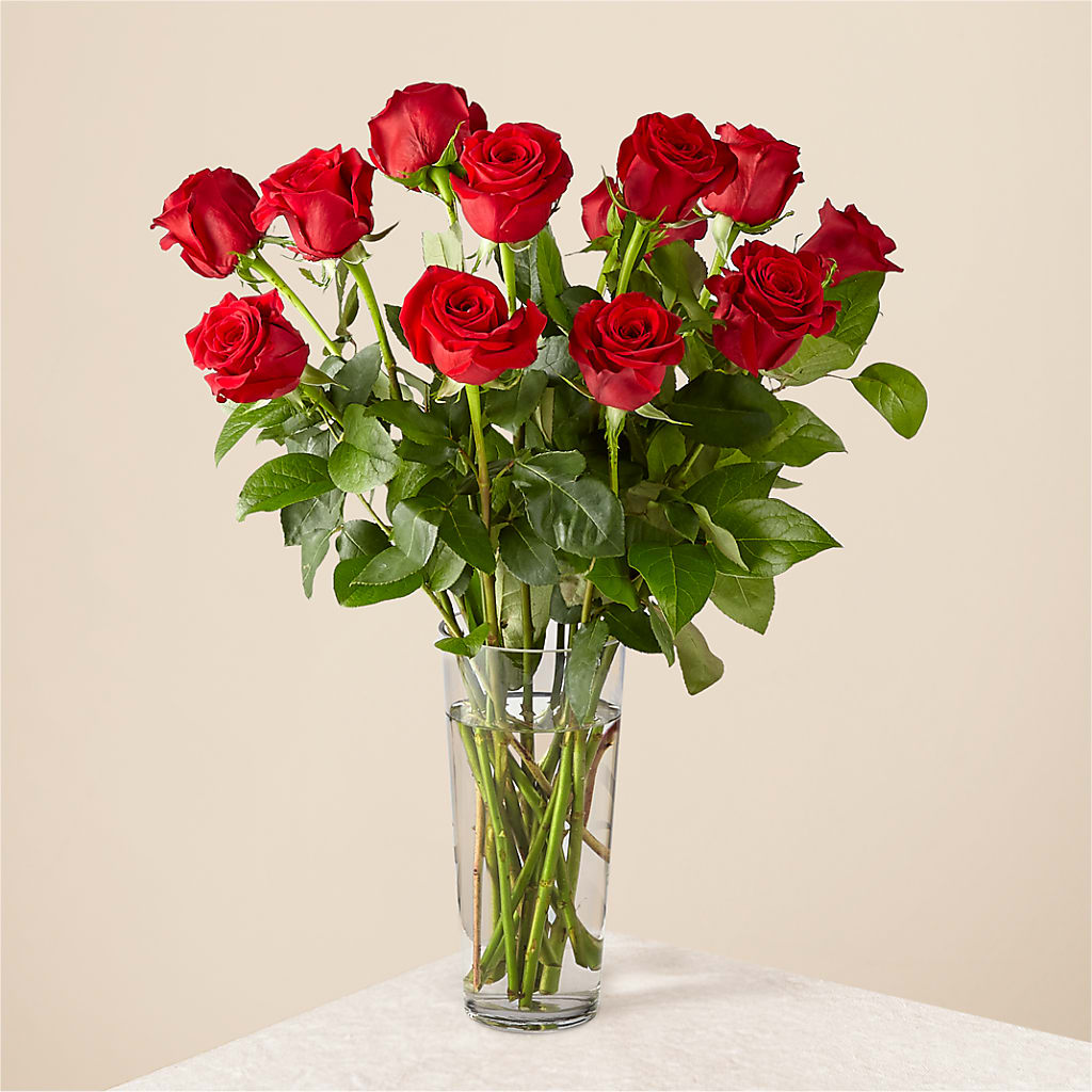 Long Stem Red Rose Bouquet – Royalty Flowers, Alexandria VA