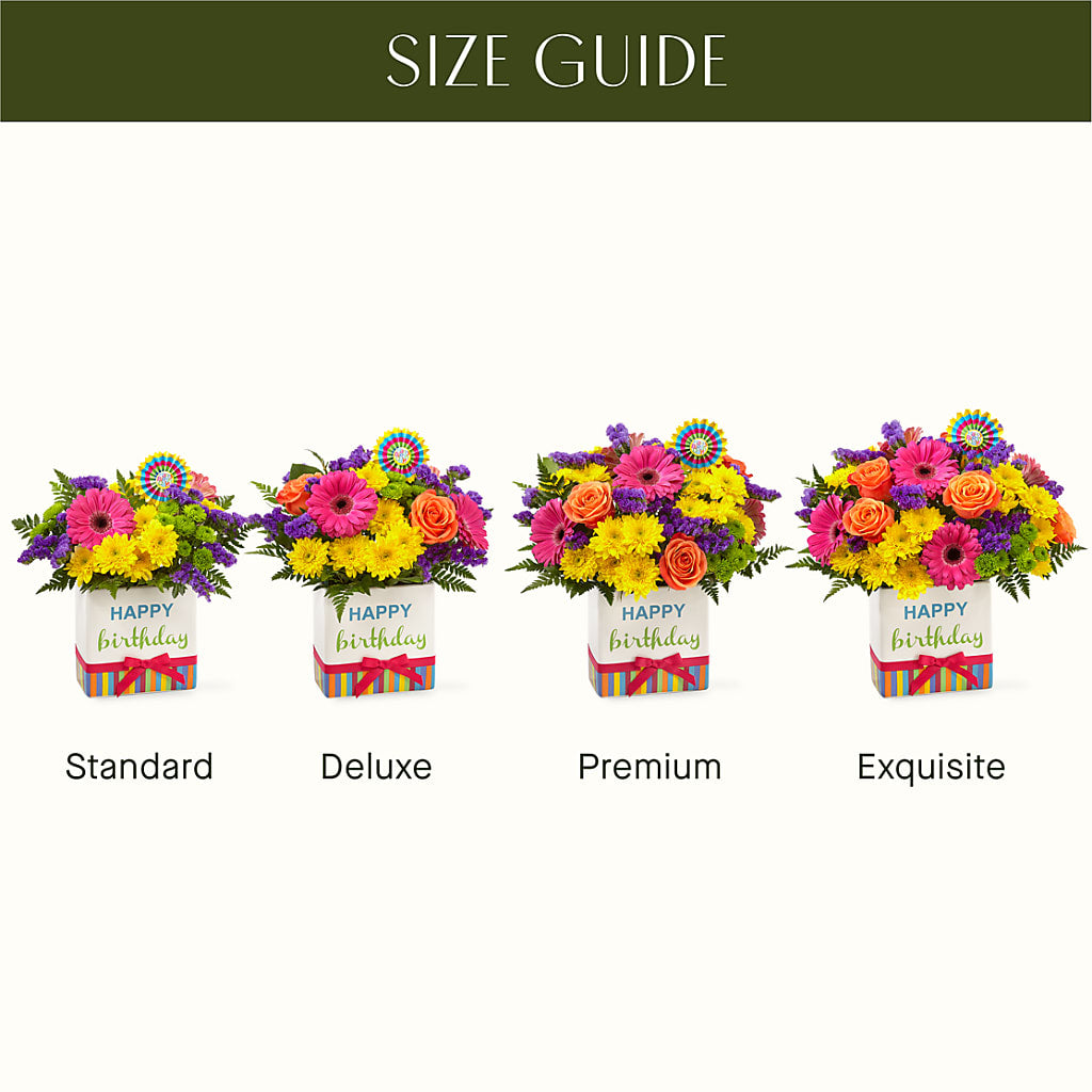 Birthday Brights Bouquet – Royalty Flowers, Alexandria VA