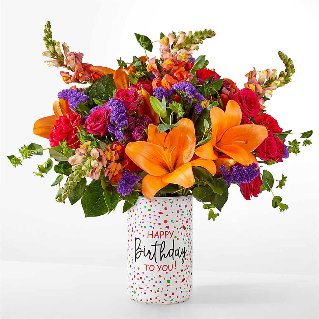 Birthday Palooza Bouquet – Royalty Flowers, Alexandria VA
