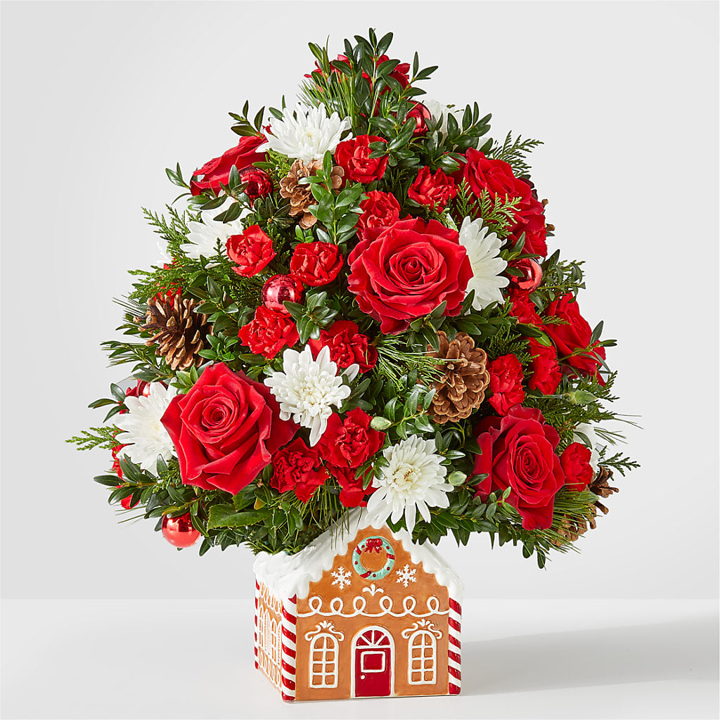 Spiced Gingerbread Tree – Royalty Flowers, Alexandria VA