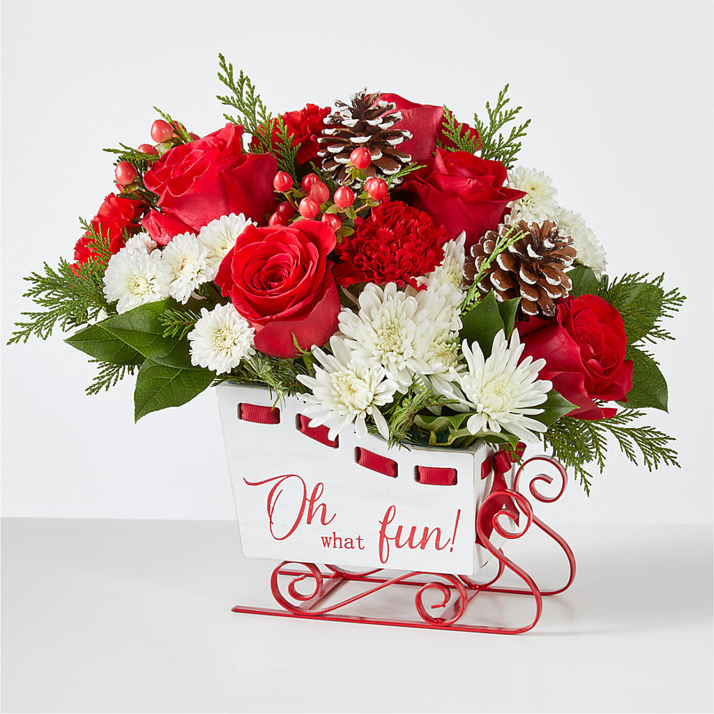Sleigh Bells Bouquet – Royalty Flowers, Alexandria VA
