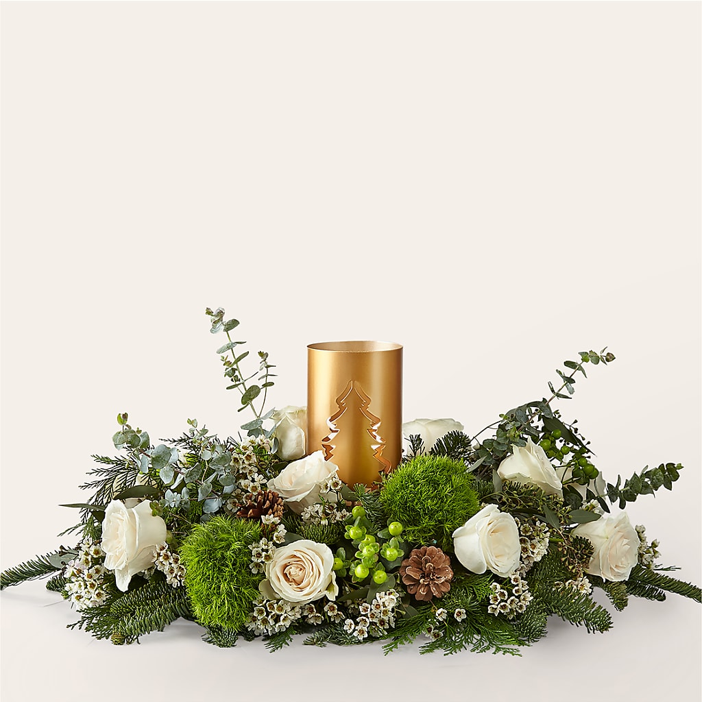 Chestnuts Roasting Centerpiece – Royalty Flowers, Alexandria VA