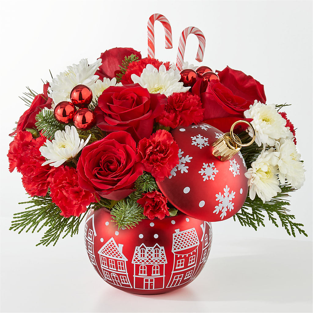 Cheer in the Air Ornament – Royalty Flowers, Alexandria VA