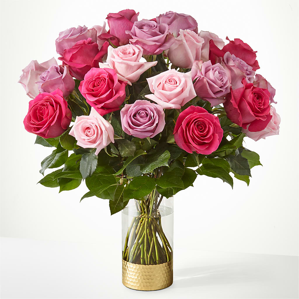 Pure Beauty Mixed Roses – Royalty Flowers, Alexandria VA