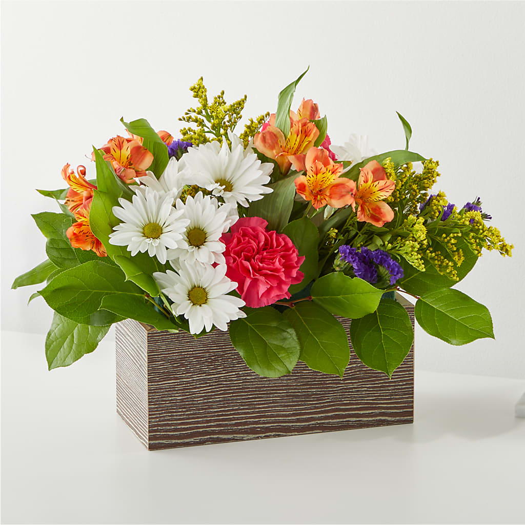 Oopsie Daisy Box Bouquet – Royalty Flowers, Alexandria VA