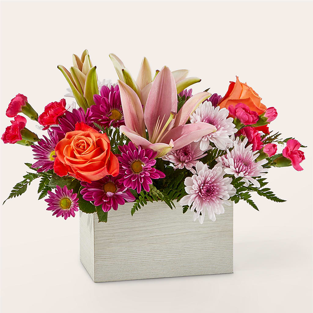 Light of My Life Box Bouquet – Royalty Flowers, Alexandria VA