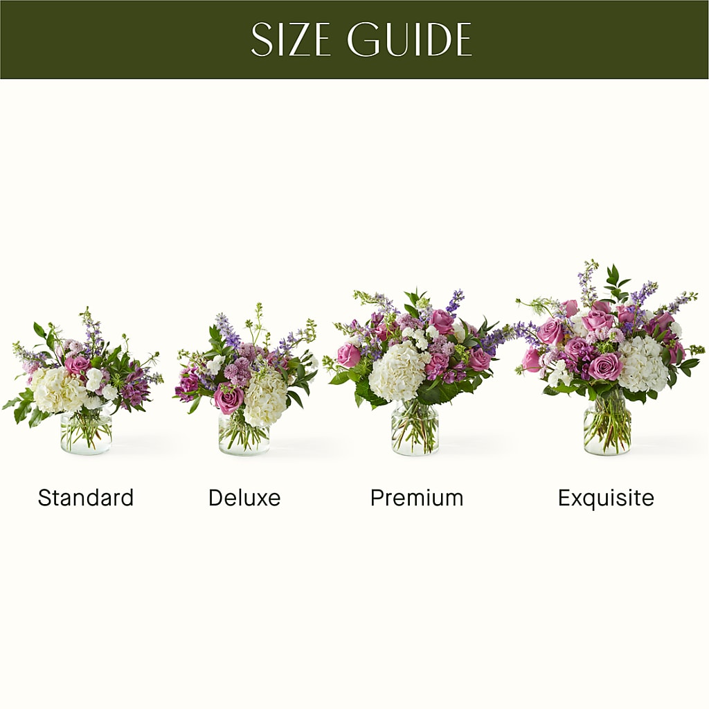 Violet Caress Bouquet – Royalty Flowers, Alexandria VA