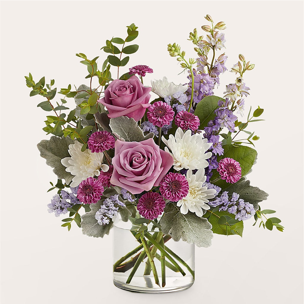 Violet Frost Bouquet – Royalty Flowers, Alexandria VA