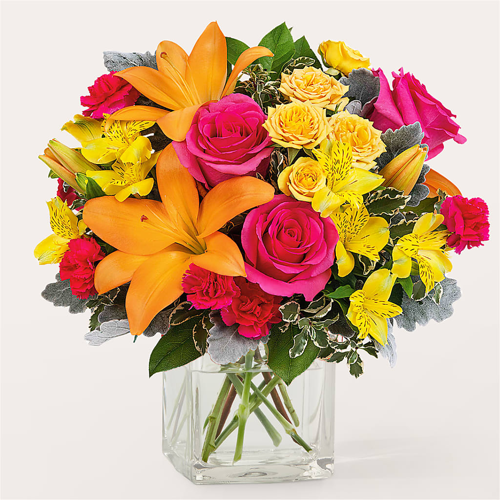 To the Tropics Bouquet – Royalty Flowers, Alexandria VA