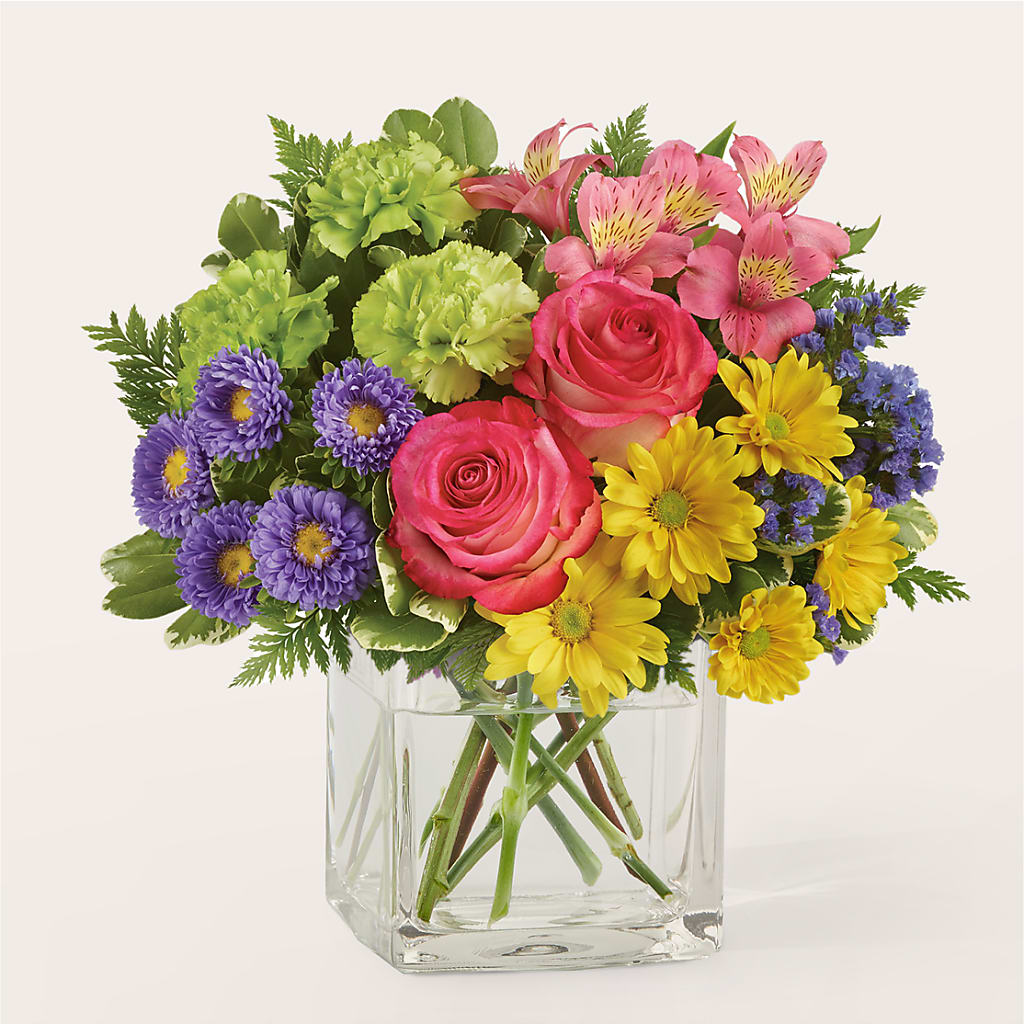 Candy Jar Bouquet – Royalty Flowers, Alexandria VA