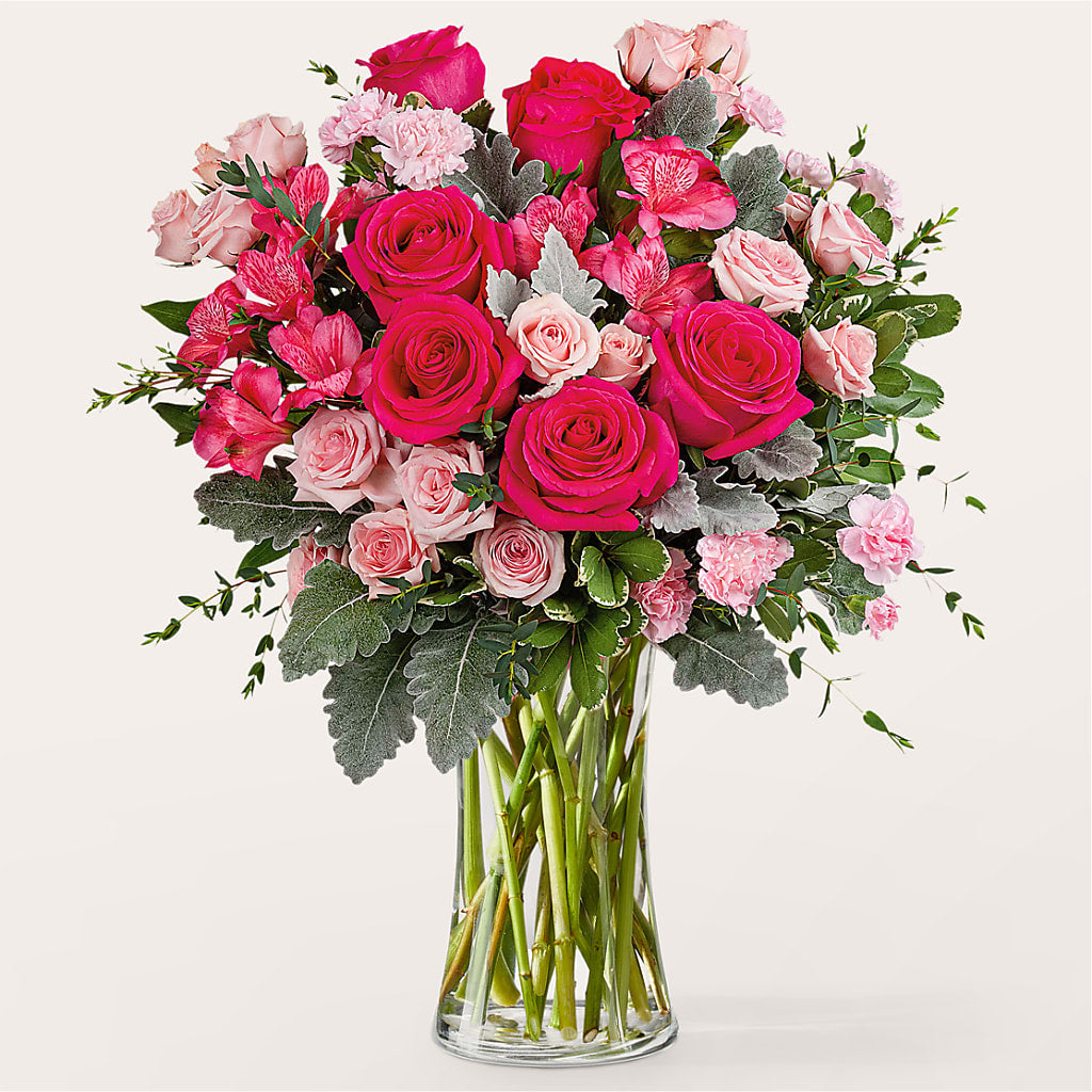 Tickled Pink Bouquet – Royalty Flowers, Alexandria VA