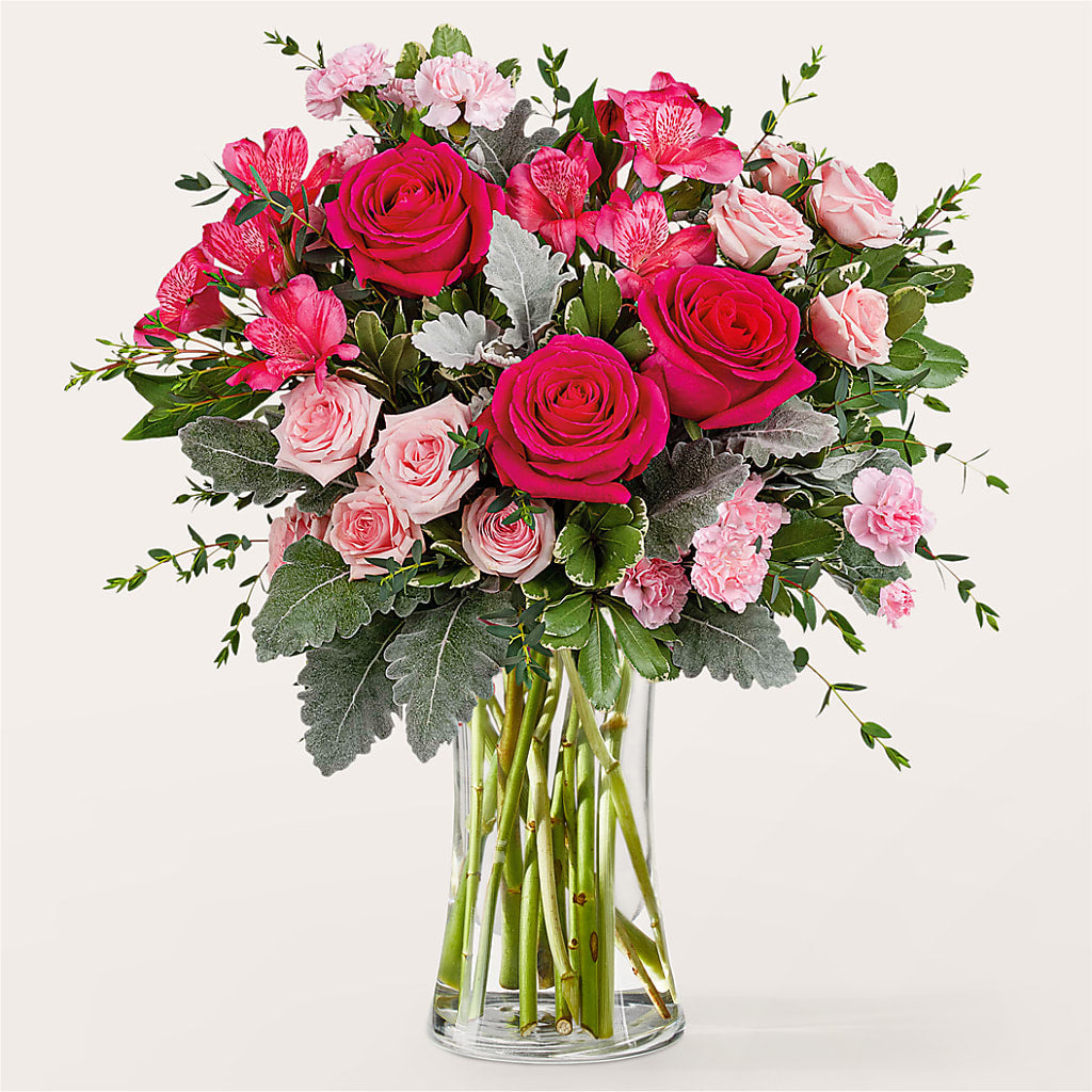 Tickled Pink Bouquet – Royalty Flowers, Alexandria VA