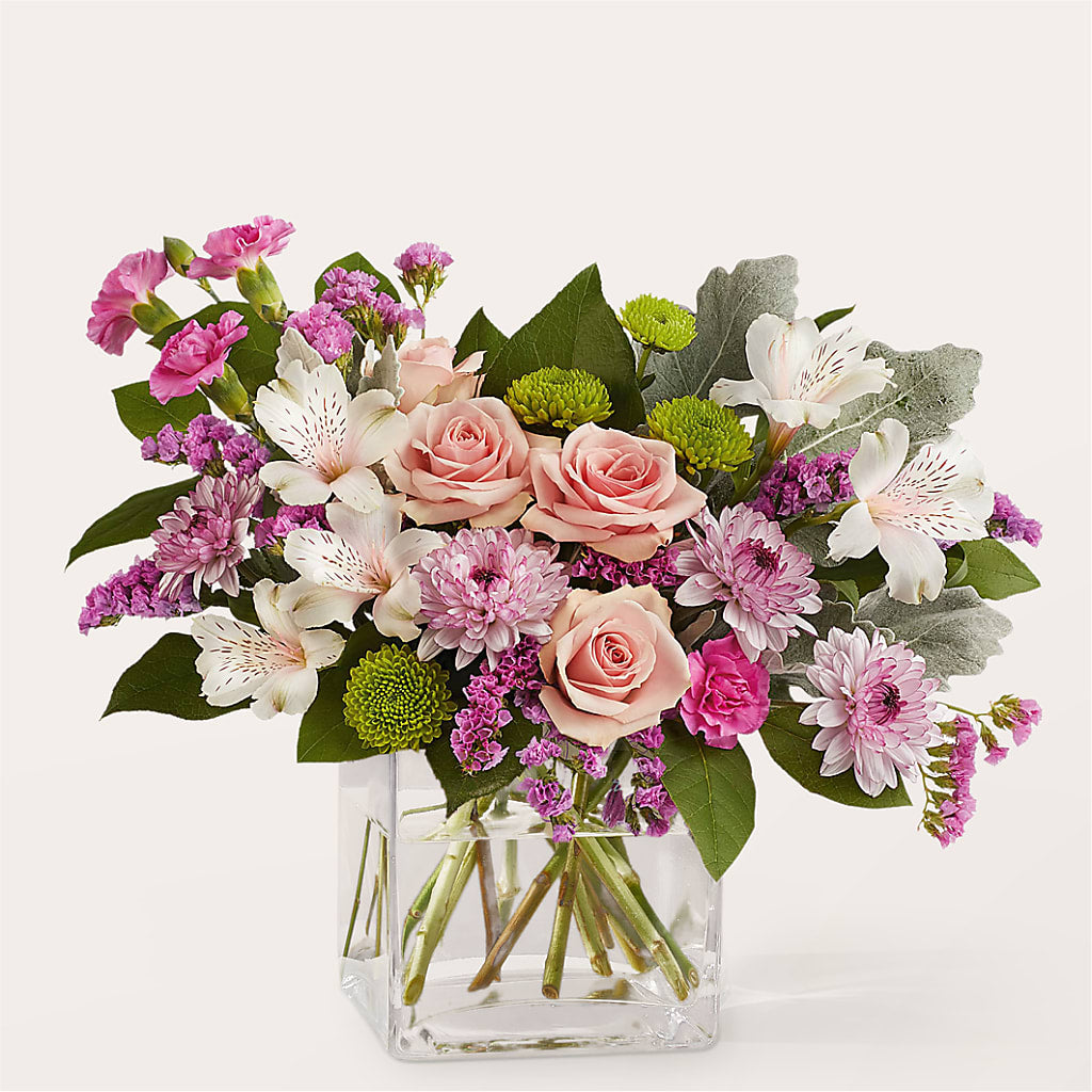 Pink Suede Bouquet – Royalty Flowers, Alexandria VA