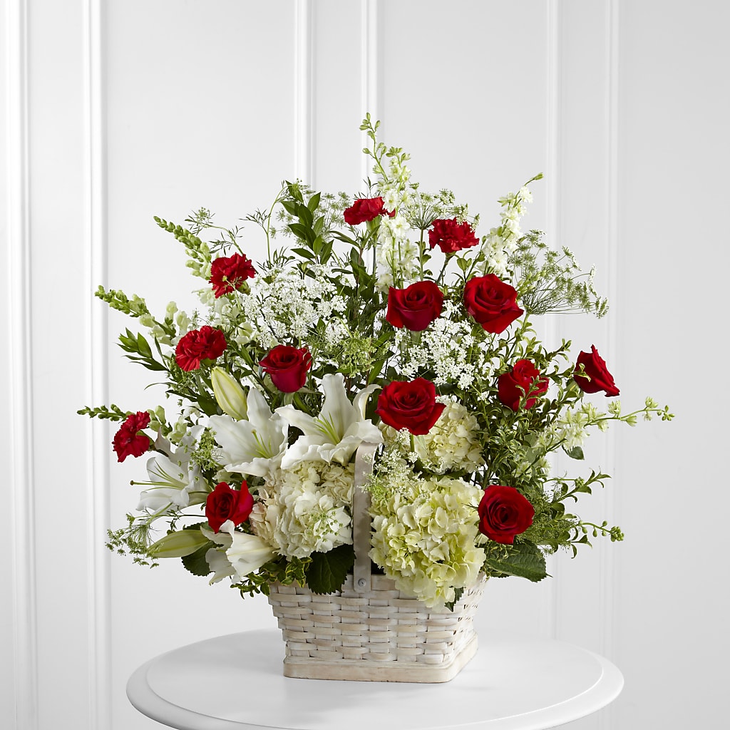 In Loving Memory Arrangement – Royalty Flowers, Alexandria VA