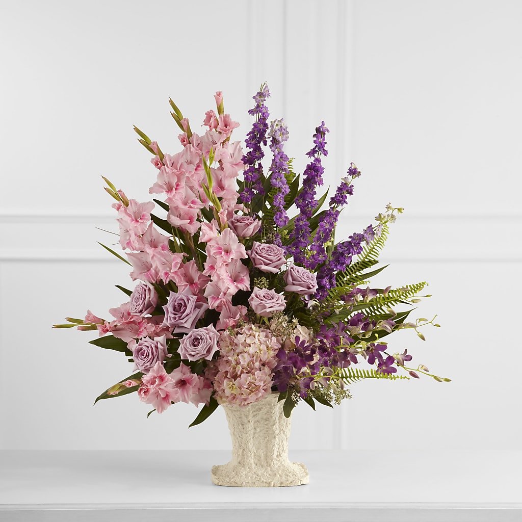 Flowing Garden Arrangement – Royalty Flowers, Alexandria VA