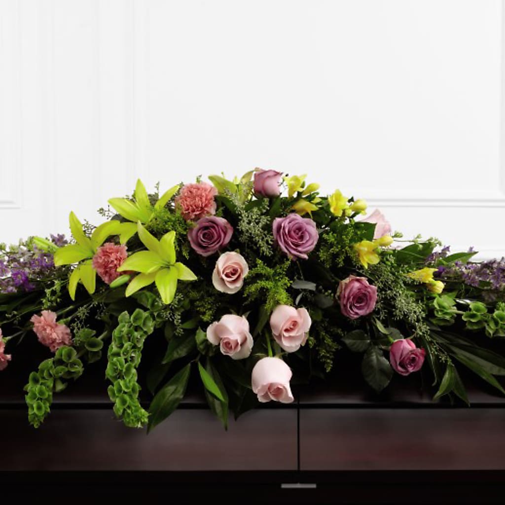 Forever Beloved Casket Spray – Royalty Flowers, Alexandria VA