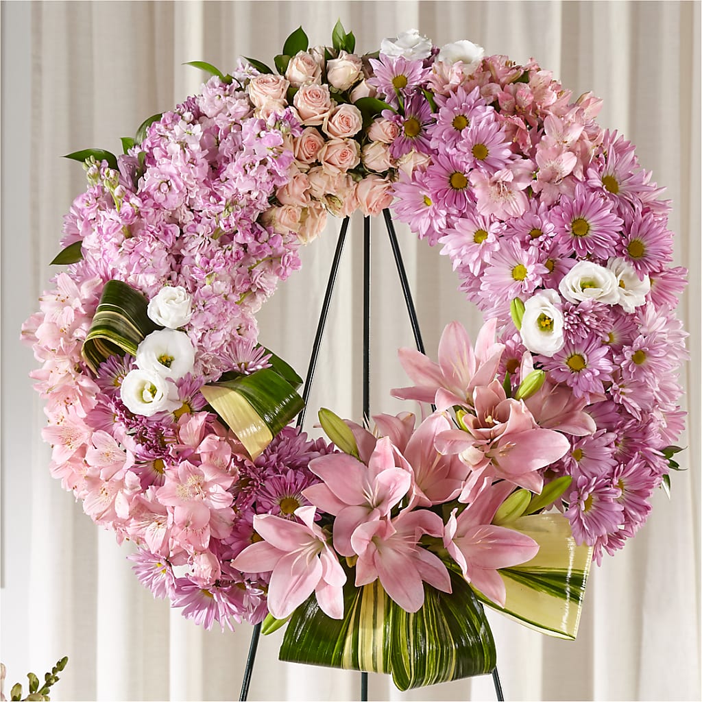 Gift of Warmth Wreath – Royalty Flowers, Alexandria VA