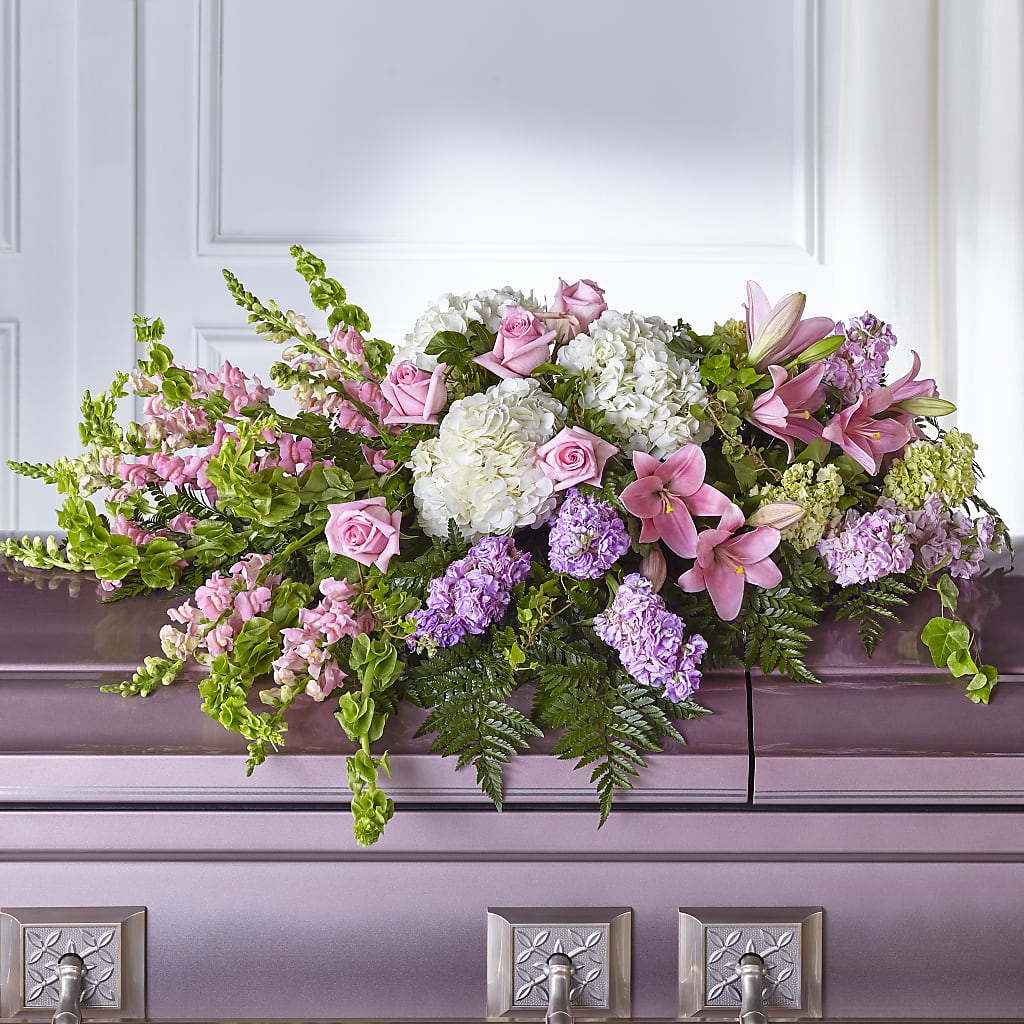 Life's Gratitude Casket Spray – Royalty Flowers, Alexandria VA