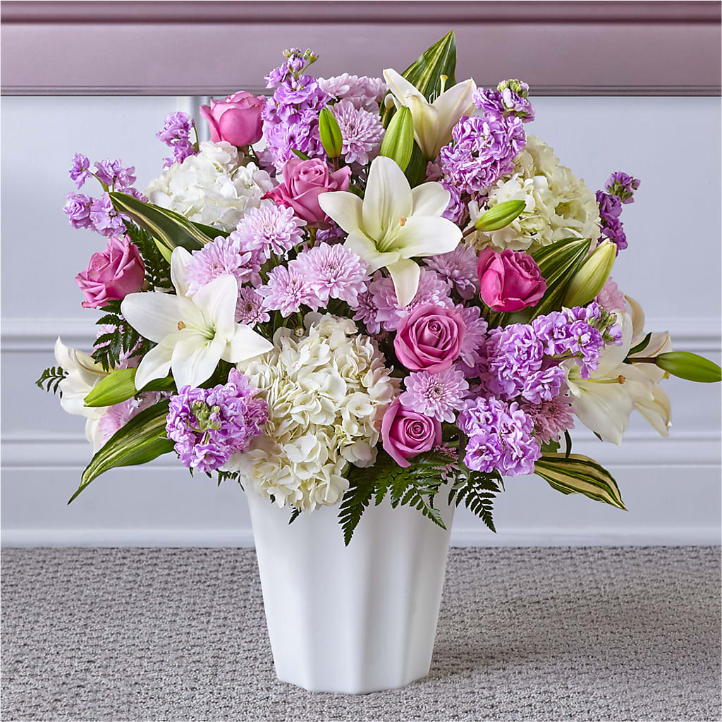 Heaven Sent Floor Basket – Royalty Flowers, Alexandria VA