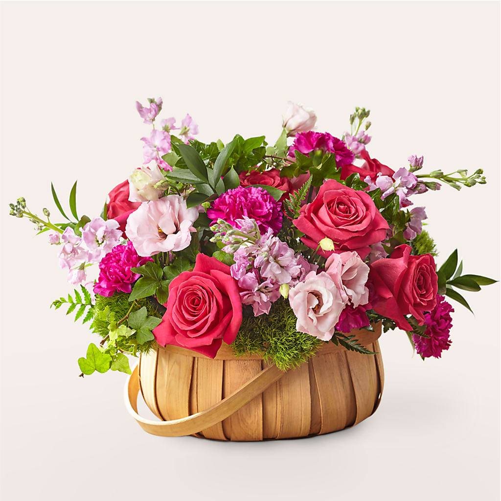 Radiance in Bloom Basket – Royalty Flowers, Alexandria VA
