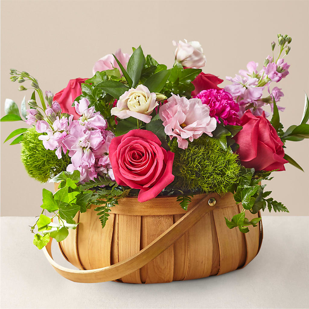 Radiance in Bloom Basket – Royalty Flowers, Alexandria VA
