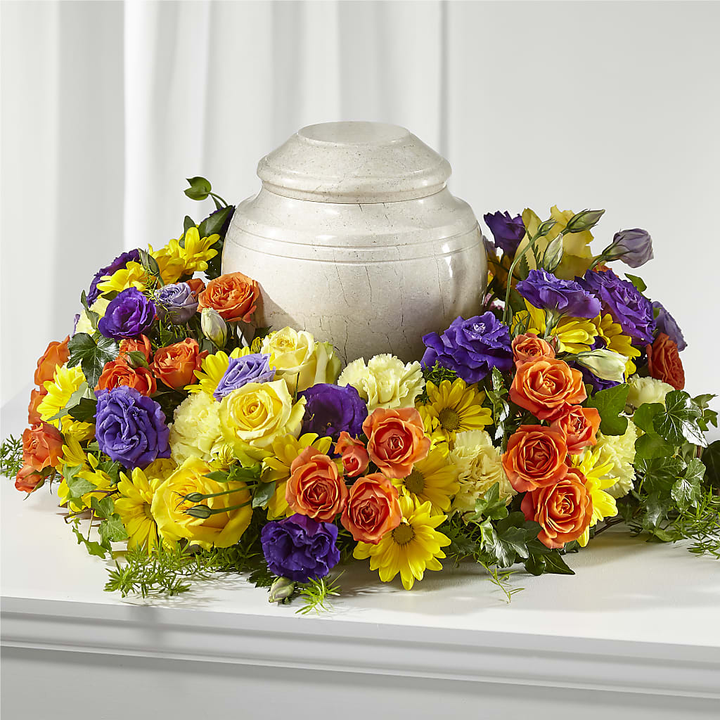 Blossoms of Remembrance Cremation Adornment – Royalty Flowers, Alexandria VA