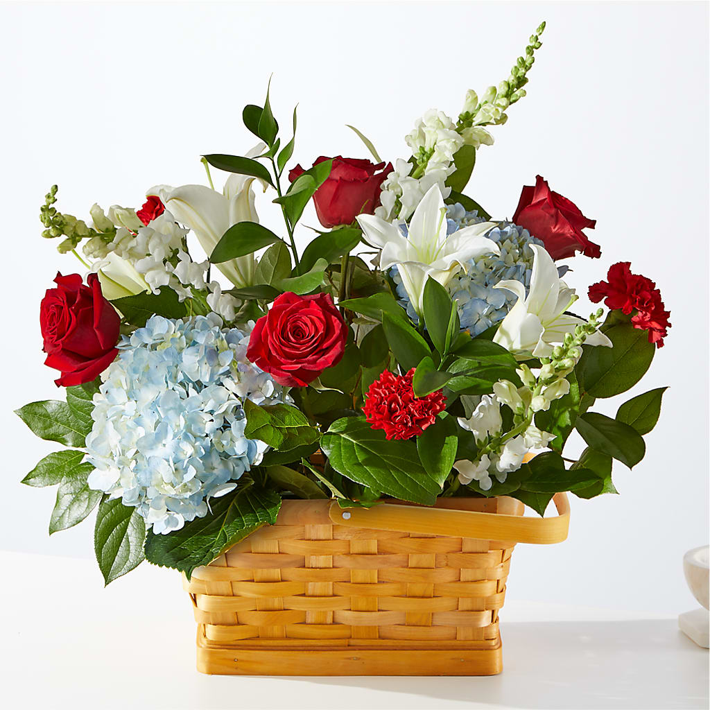Greater Glory Basket – Royalty Flowers, Alexandria VA