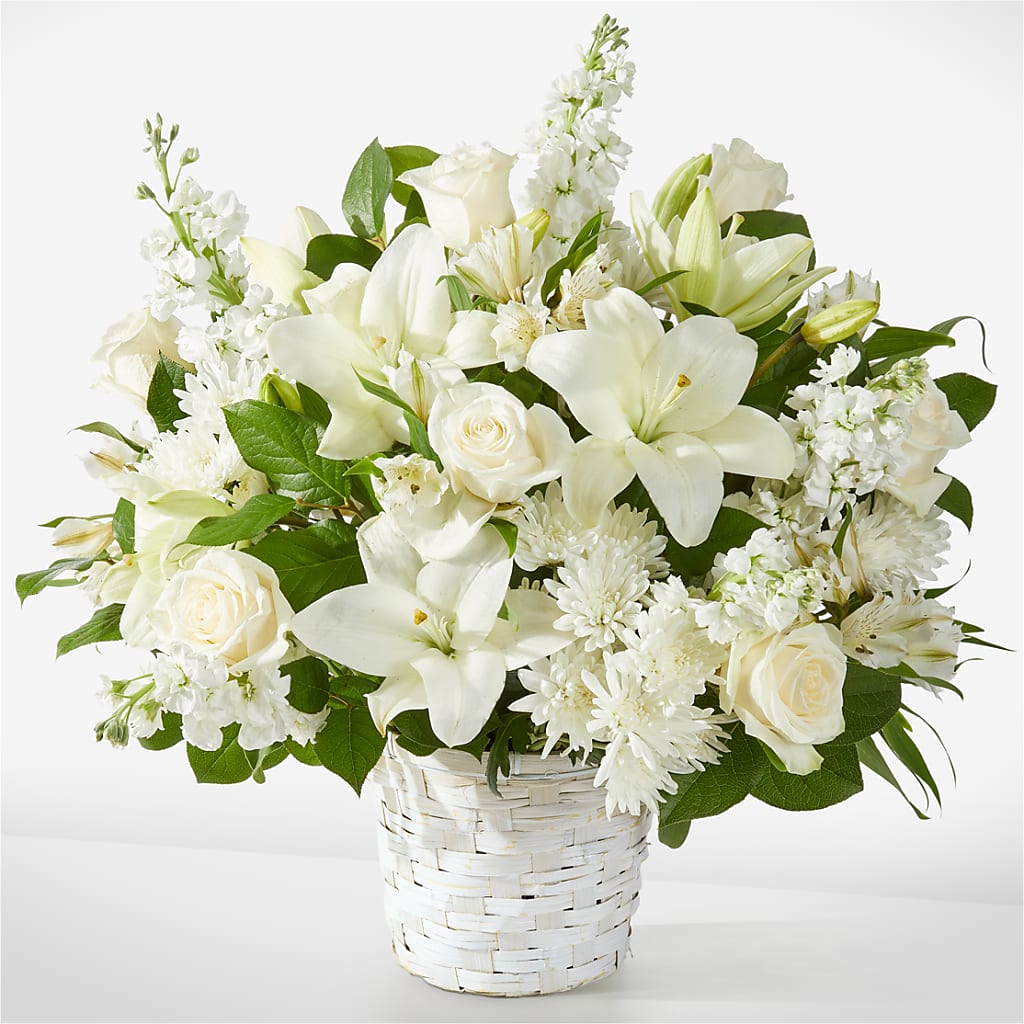 Peaceful Reflections Arrangement – Royalty Flowers, Alexandria VA