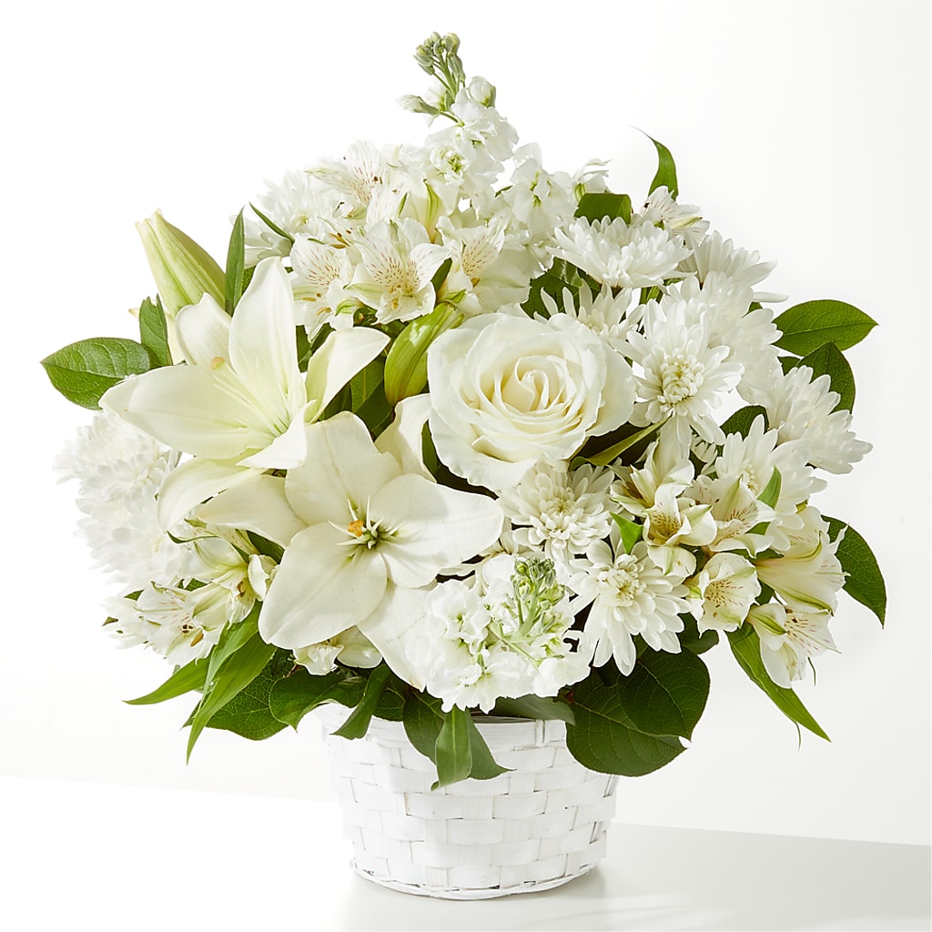 Peaceful Reflections Arrangement – Royalty Flowers, Alexandria VA
