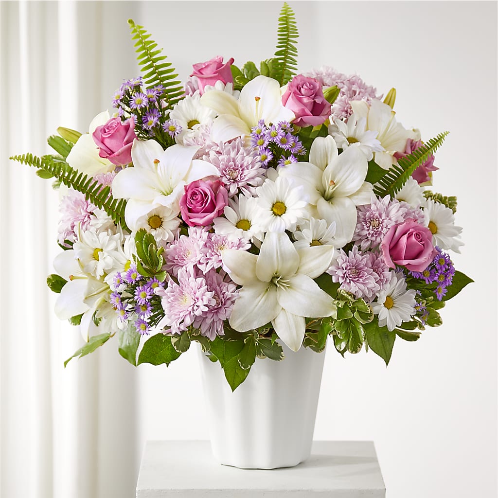 Warmest Thoughts Tabletop Basket – Royalty Flowers, Alexandria VA