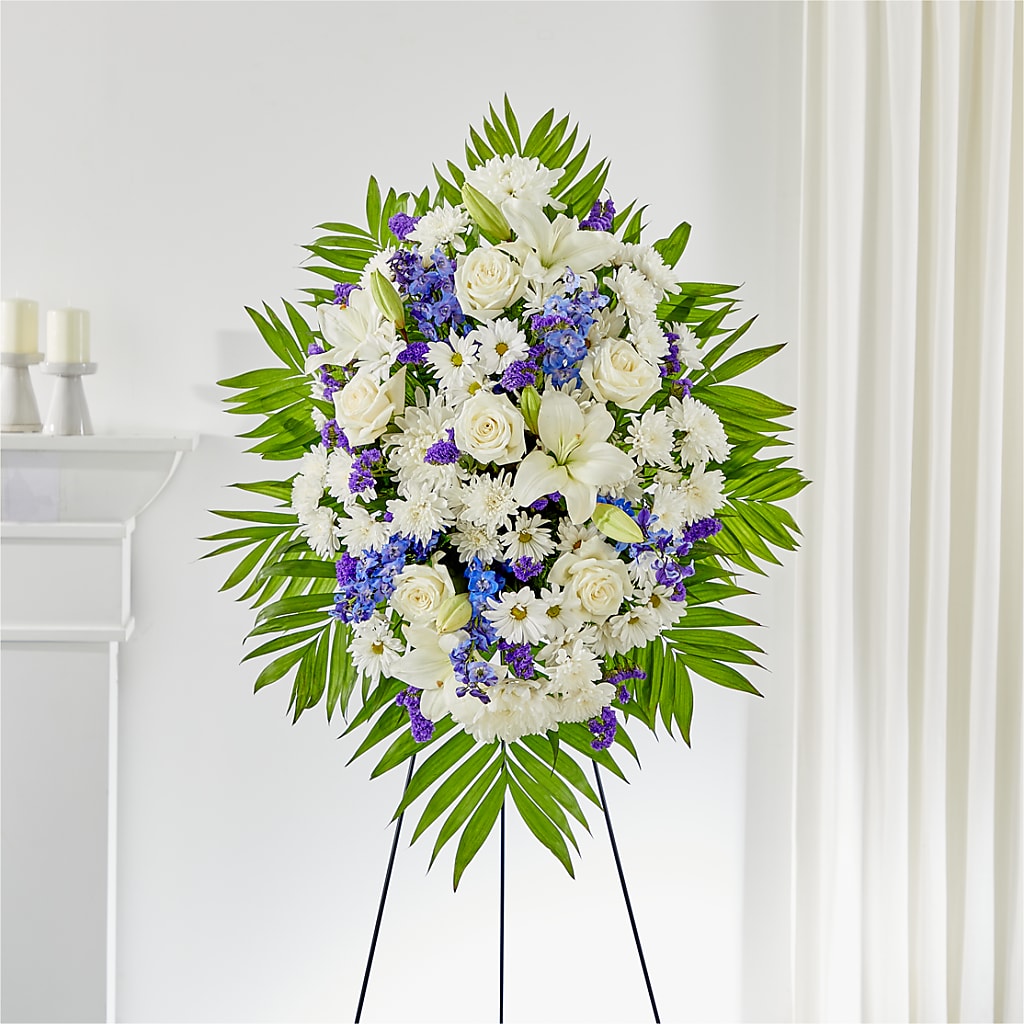At Rest Standing Spray – Royalty Flowers, Alexandria VA
