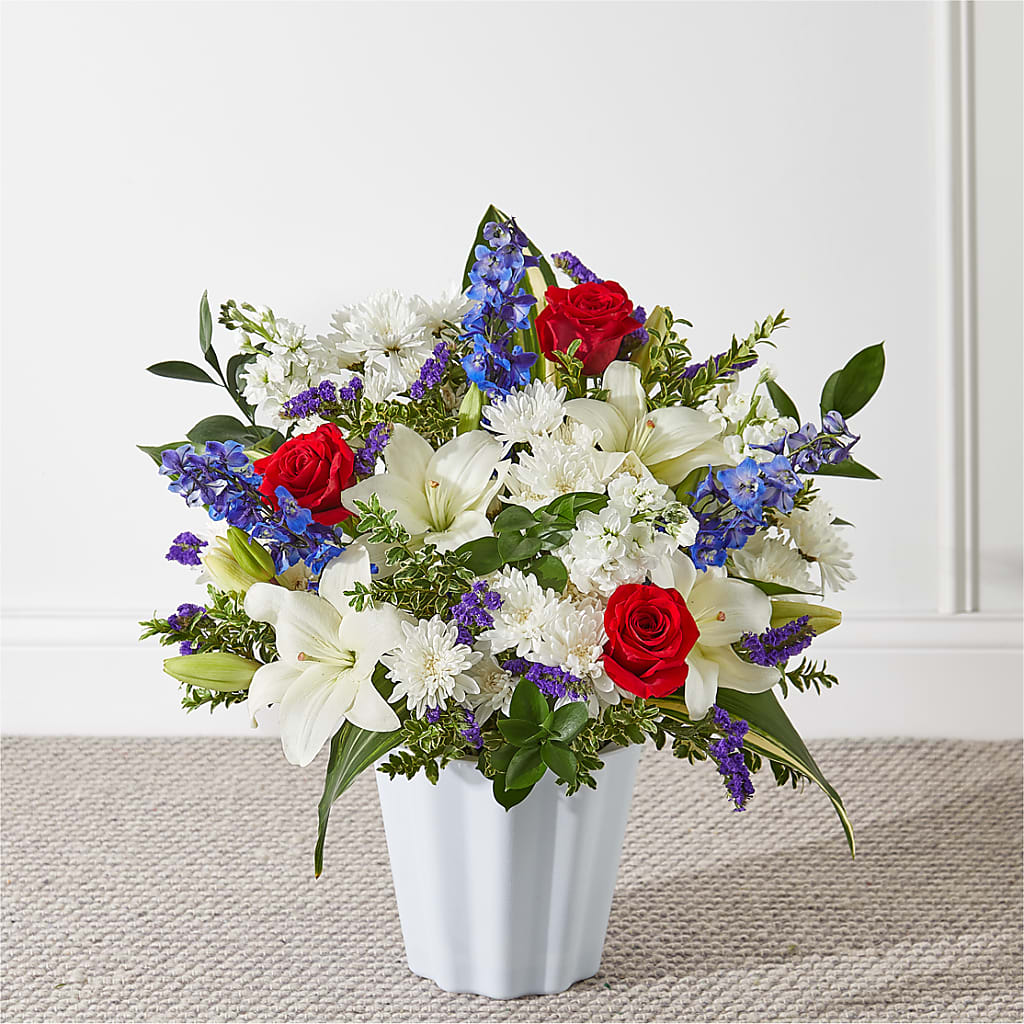 Consoled Floor Basket – Royalty Flowers, Alexandria VA