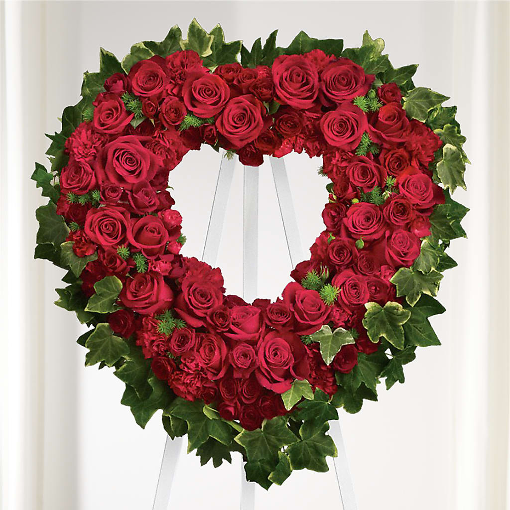 Wholehearted Standing Spray – Royalty Flowers, Alexandria VA