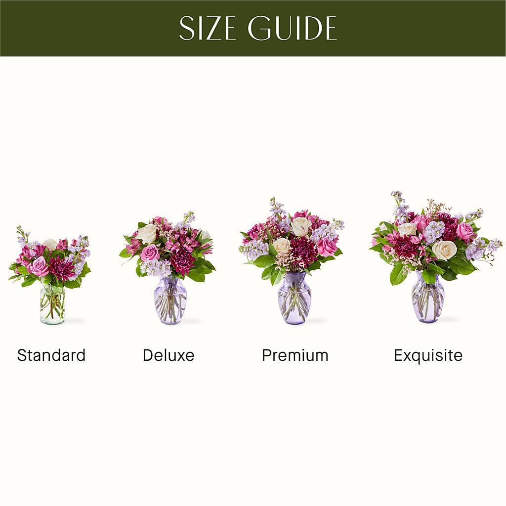 Amethyst Dreams Bouquet – Royalty Flowers, Alexandria VA