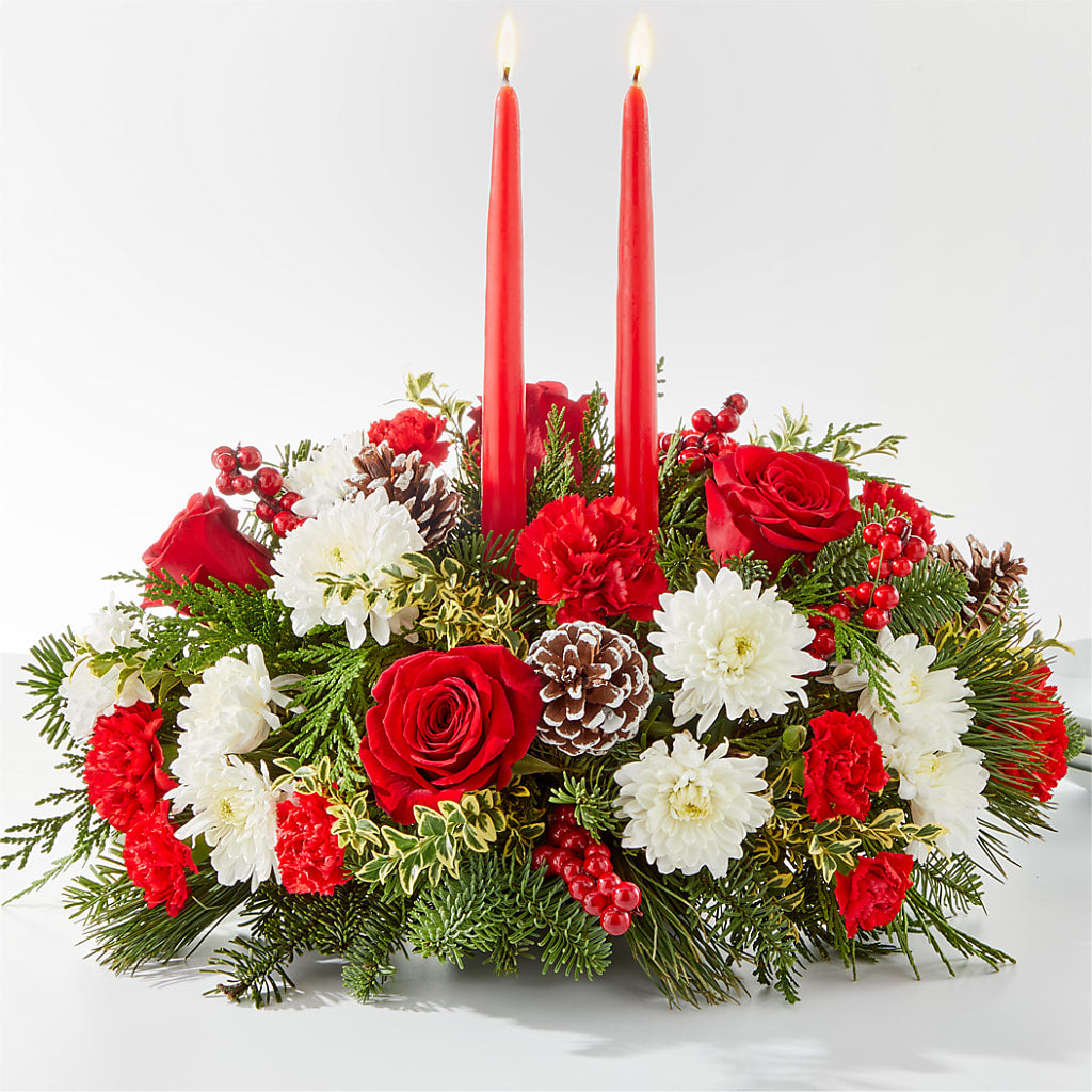 Holiday Soiree Centerpiece – Royalty Flowers, Alexandria VA