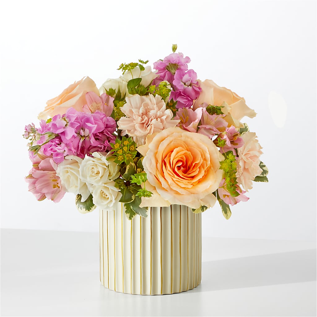 Paradise Bouquet with Ivory Vase – Royalty Flowers, Alexandria VA