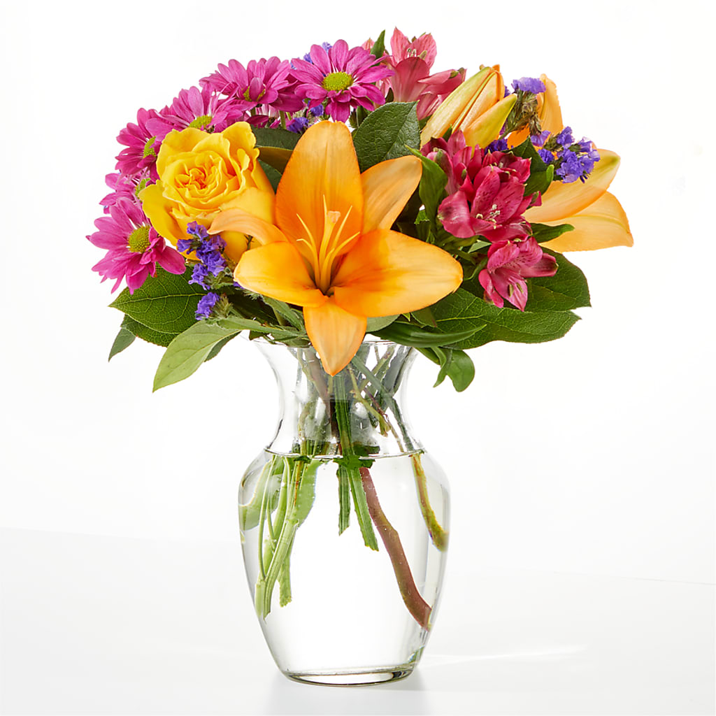 Colorful Visions Bouquet – Royalty Flowers, Alexandria VA