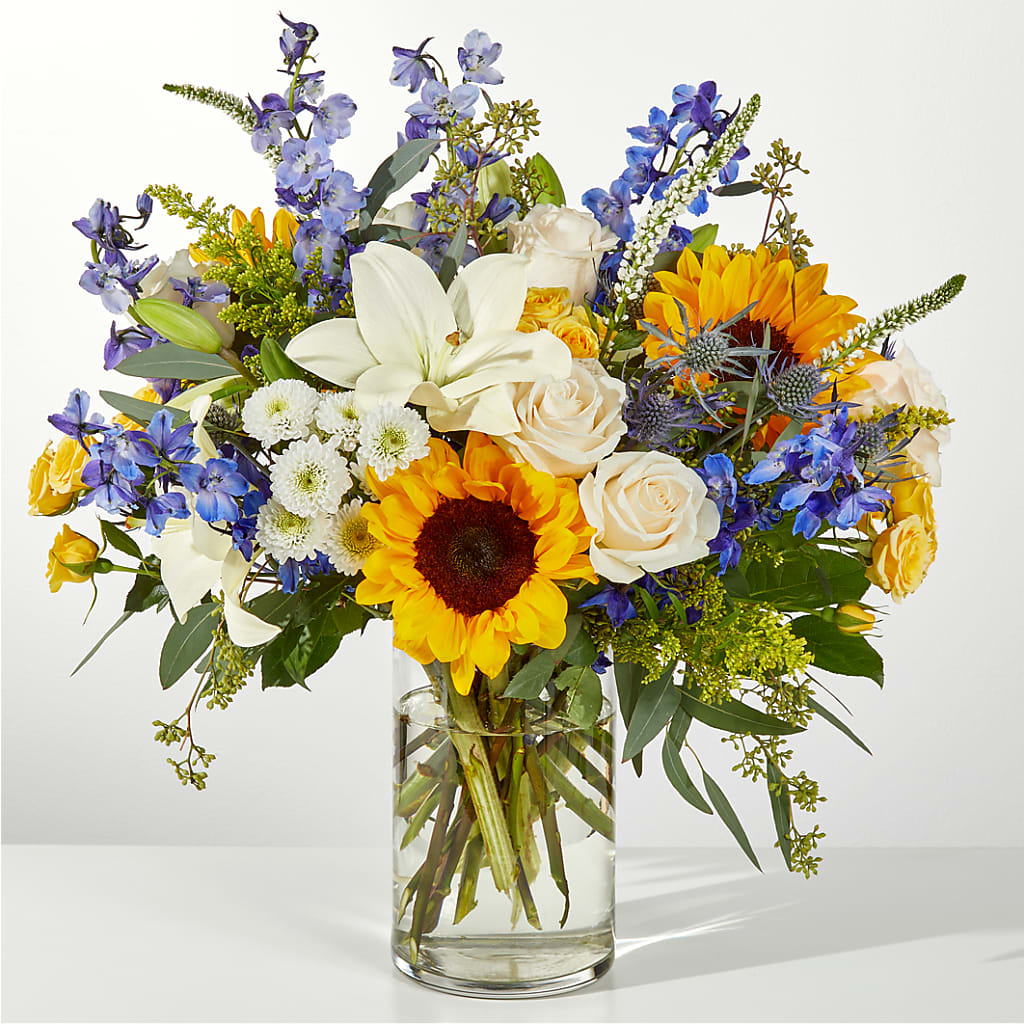 Wonderfully Sunny Bouquet – Royalty Flowers, Alexandria VA