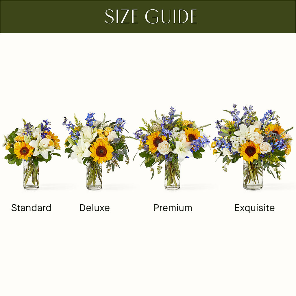 Wonderfully Sunny Bouquet – Royalty Flowers, Alexandria VA