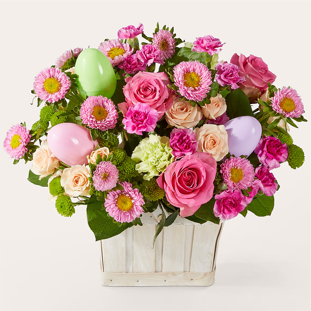 Get Eggcited Basket – Royalty Flowers, Alexandria VA