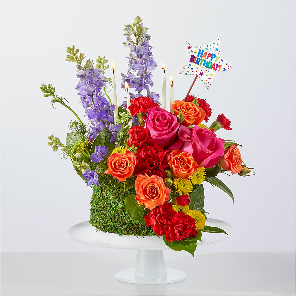 Best Year Yet Floral Cake – Royalty Flowers, Alexandria VA