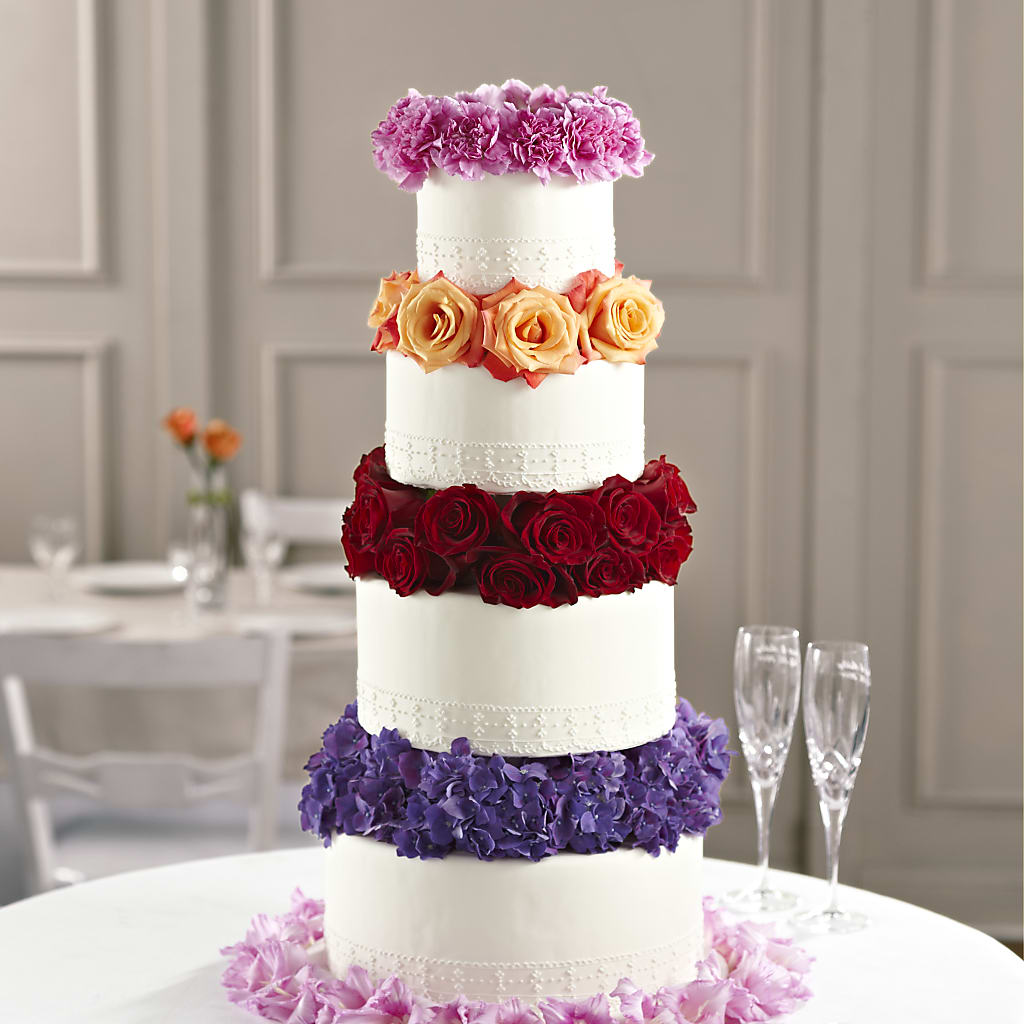 Infinite Love Cake Décor – Royalty Flowers, Alexandria VA