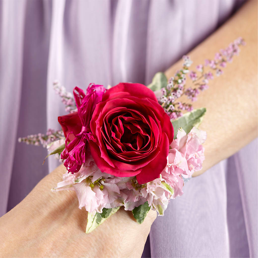Rose Charm Corsage – Royalty Flowers, Alexandria VA