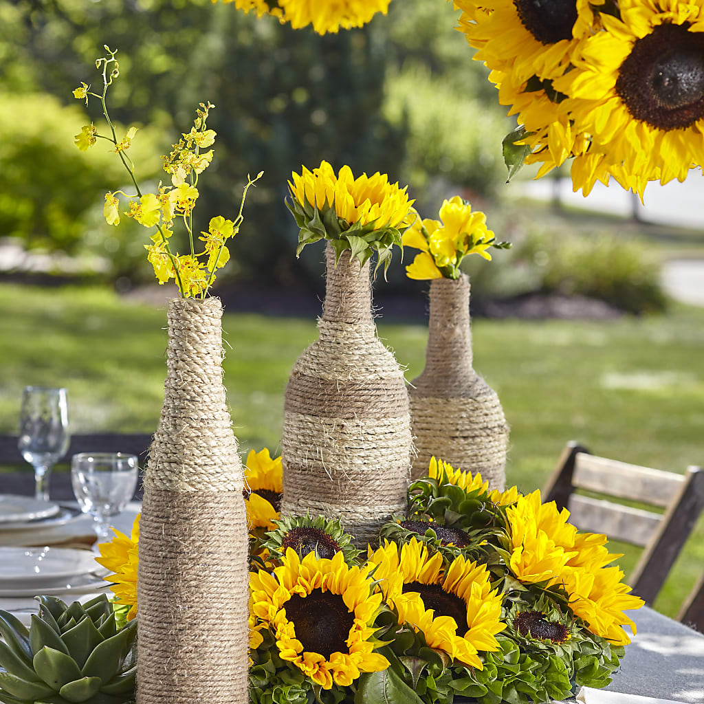 Sublime Garden Centerpiece – Royalty Flowers, Alexandria VA