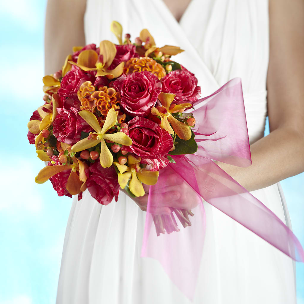 Brilliant Shades of Love Bouquet – Royalty Flowers, Alexandria VA