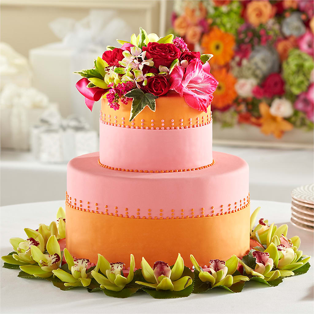 Sweet Citrus Cake Decor – Royalty Flowers, Alexandria VA