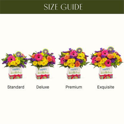 Birthday Brights Bouquet –  Royalty Flowers, Alexandria VA